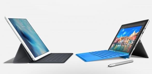 微软移动生产力产品Surface大获成功，苹果iPad销量10连跌