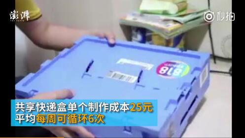 共享快递盒能用千次，电商们纷纷试水绿色物流循环包装袋