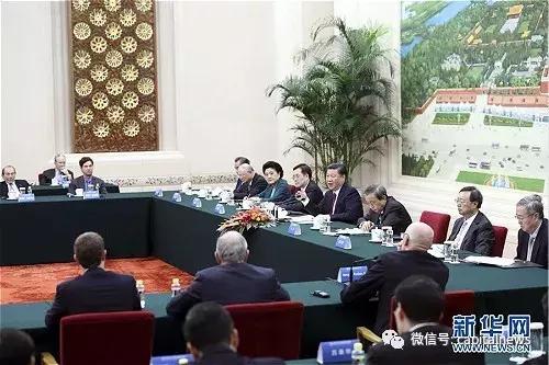 国家主席习近平会见清华大学经济管理学院顾问委员会委员