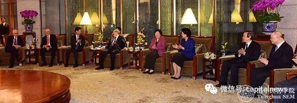 国家主席习近平会见清华大学经济管理学院顾问委员会委员