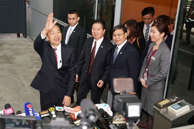 行销高雄让世界看见，韩国瑜抵港开启四个城市经济之旅