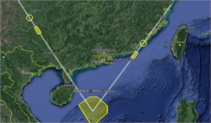 敏感时刻中国向南海试射两枚反航母弹道导弹准确击中目标