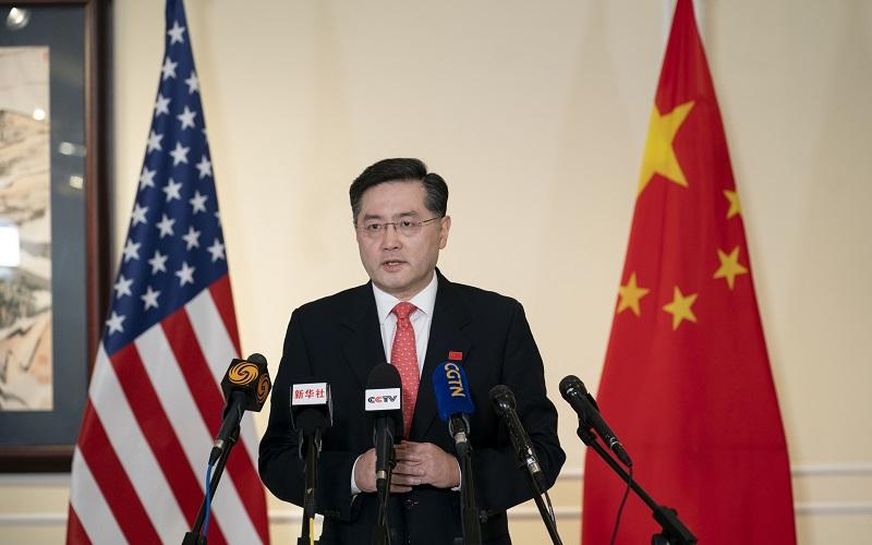 中国新任驻美大使秦刚：中美关系大门已打开就不会关上