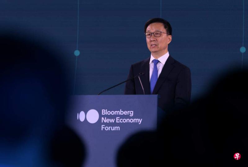 中国国家副主席韩正：中美互动释放积极信号，中国愿同美国加强沟通