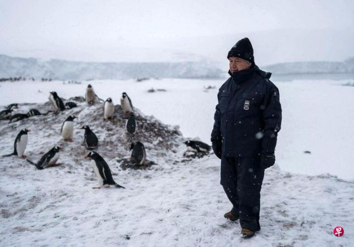 联合国秘书长古特雷斯11月24日前往南极实地考察，了解气候变化的“致命影响” ...
