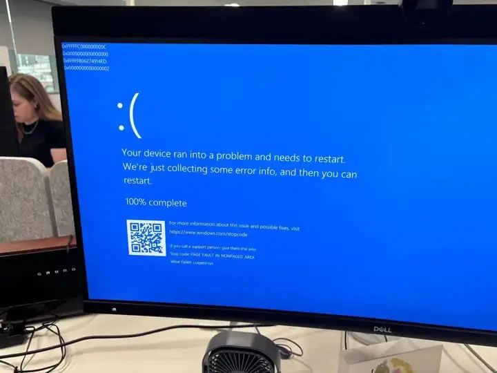 为什么我们国家的windows电脑影响不大？这就是微软windows系统瘫痪蓝屏之后世界的样子 ...