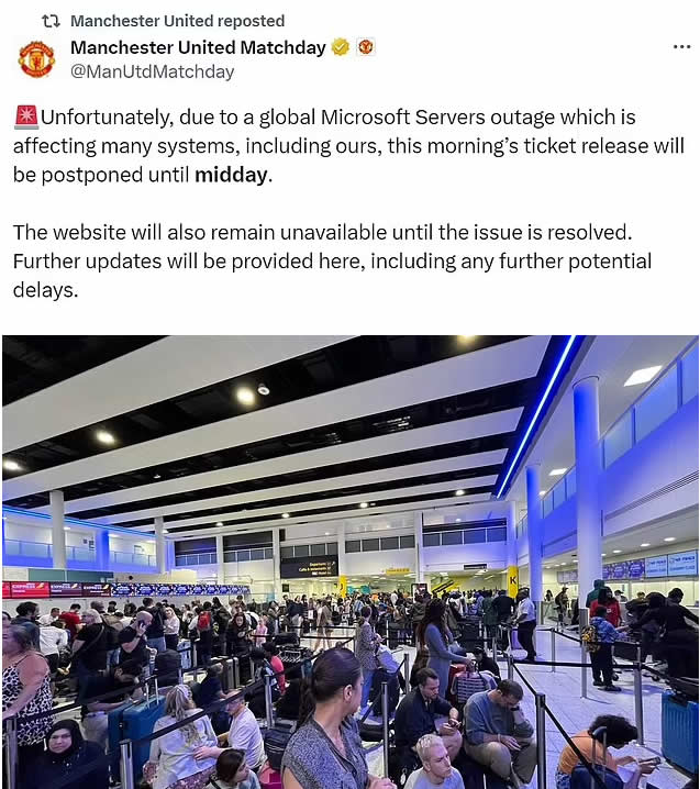 为什么我们国家的windows电脑影响不大？这就是微软windows系统瘫痪蓝屏之后世界的样子 ...