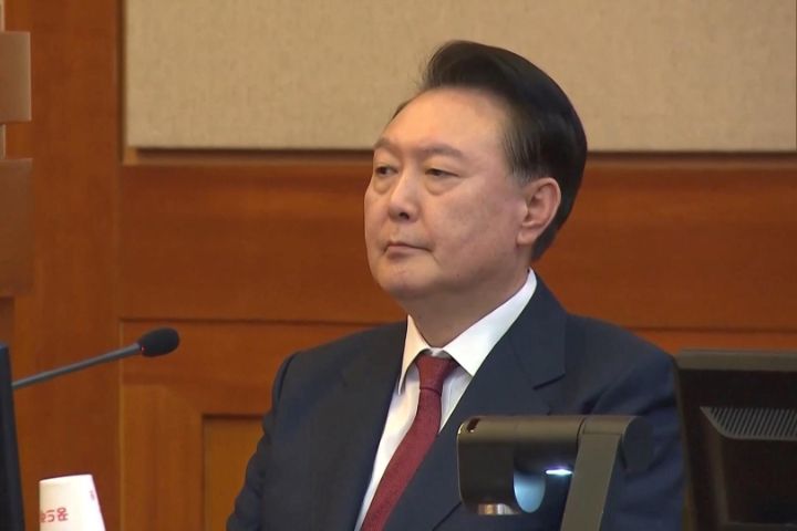 韩国宪法法院4日上午就尹锡悦弹劾案做出宣判弹劾案通过，韩国总统尹锡悦被罢免 ... ...