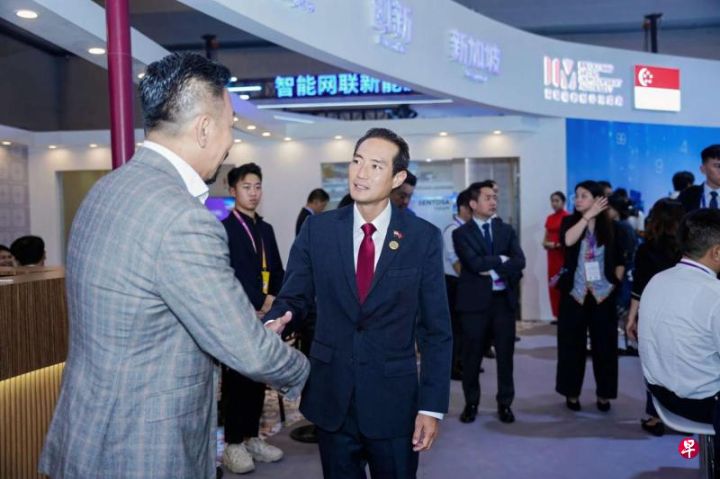 新加坡数码发展及新闻部政务部长陈杰豪：动荡全球环境下志同道合国家仍有深化合作机会 ...