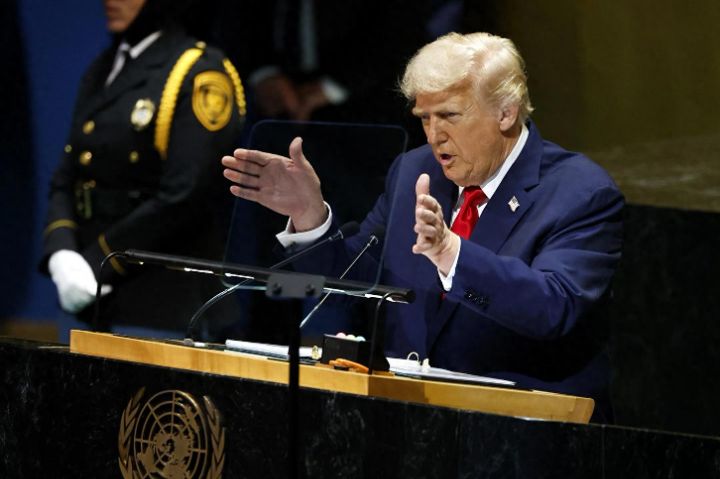 充满对抗性将矛头对准欧洲特朗普联大演讲与欧洲国家针锋相对：你们的国家正在走向地狱 ...