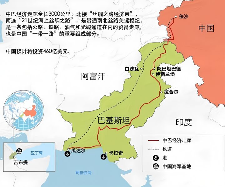 巴基斯坦自己怎么也没有想到：跳出南亚辐射中东，跟着中国混结果自己也混成了一方霸主 ...