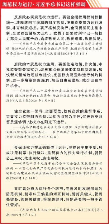 抓好权力集中资金密集资源富集领域系统整治，踔厉奋发新征程强化监督制约防止权力滥用 ...