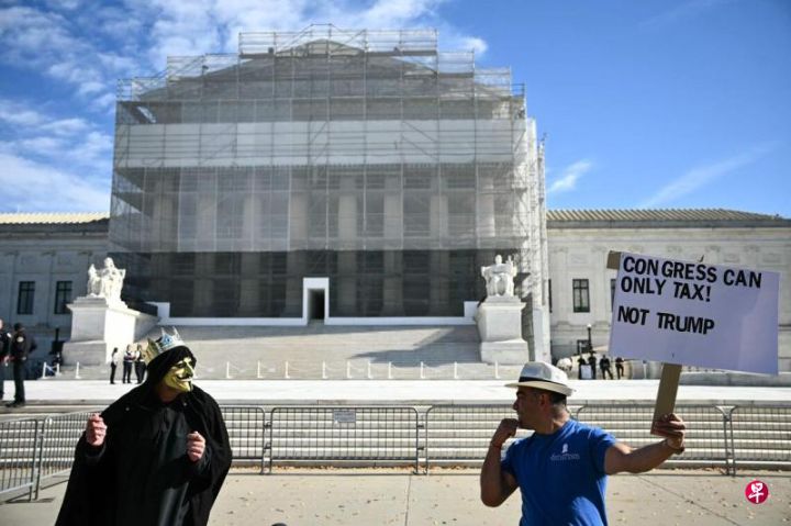 征税是国会权力美国高院多数大法官质疑关税做法，特朗普诡辩称取消关税会让全世界萧条 ...