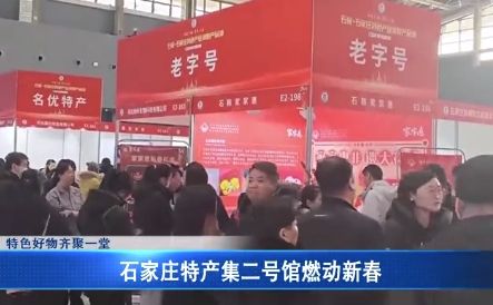 石通全球、集汇未来：石家庄产业盛会与年味大集，石家庄特色产业集群产品集人气爆棚 ...