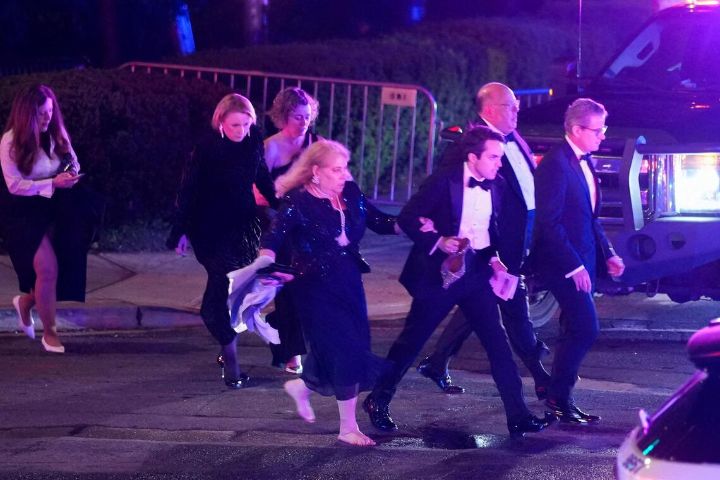 内阁多名成员高级幕僚出席年度政治新闻盛会晚宴，白宫记者晚宴传出枪声特朗普紧急撤离 ...